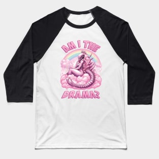 Am I the Drama Xenomorph Queen Baseball T-Shirt